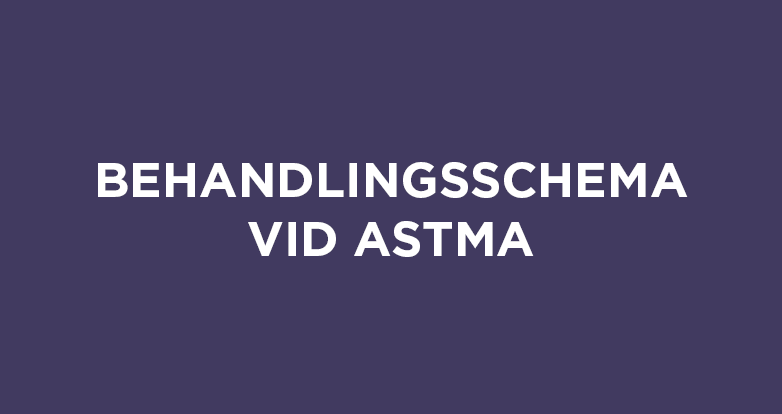 Behandlingsschema astma